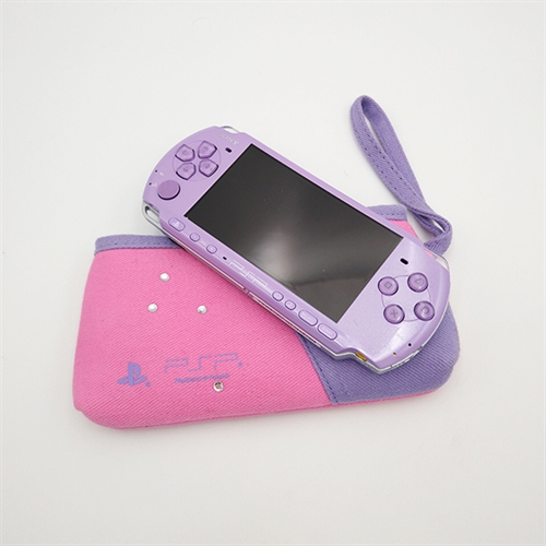 Playstation Portable - PSP-3000 Slim & Lite - Lilla - Inkl Etui - SNR 03-27429022-0128222-PSP3004 (B Grade) (Genbrug) 